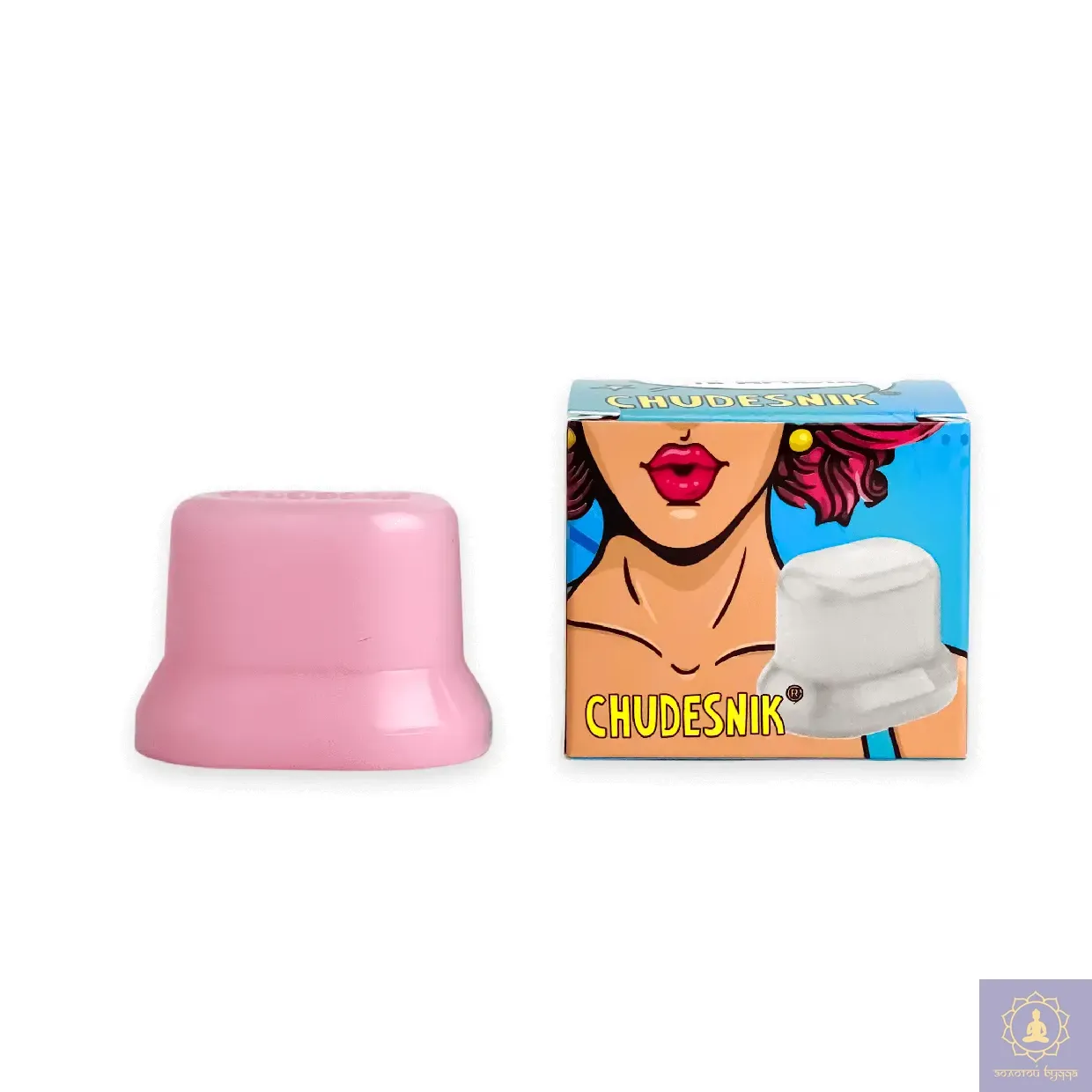 Массажная банка для подбородка и губ 7 см