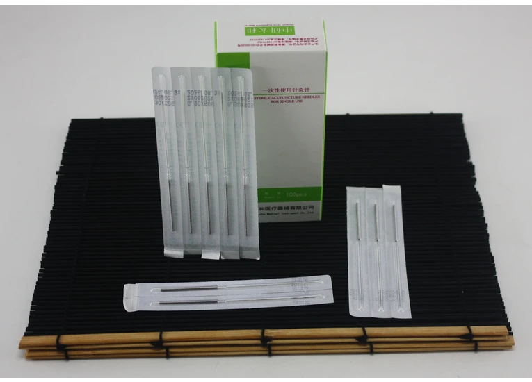 Иглы Zhongyan Taihe для акупунктуры и рефлексотерапии 0,25*13 мм 100 игл