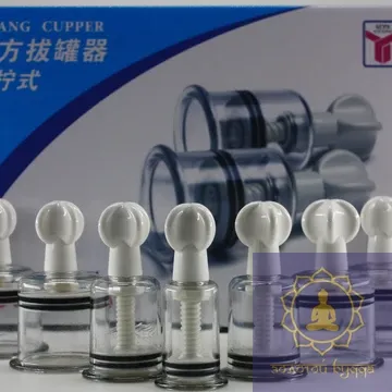 Вакуумные банки YiFang с винтом 12 шт.