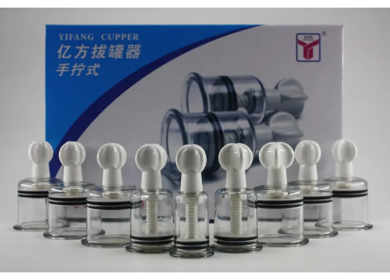 Вакуумные банки YiFang с винтом 12 шт.