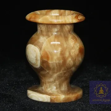 Подсвечник оникс (кофейный)