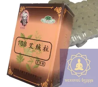 Моксы на иглу полынь 108 штук в пачке