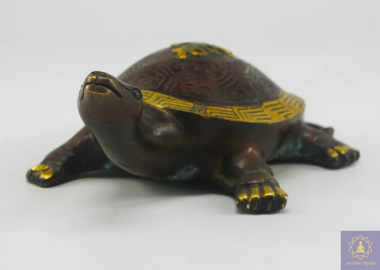 Черепаха черная (бронза)