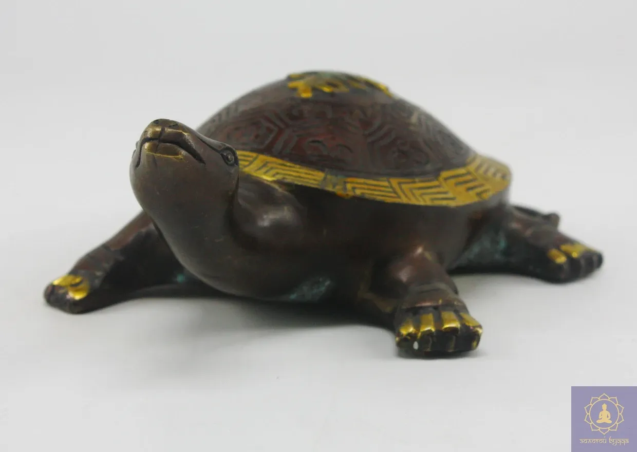 Черепаха черная (бронза)