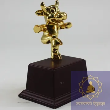 Бик (бронза з позолотою)