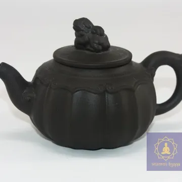 Чайник для церемонии черный (глина)