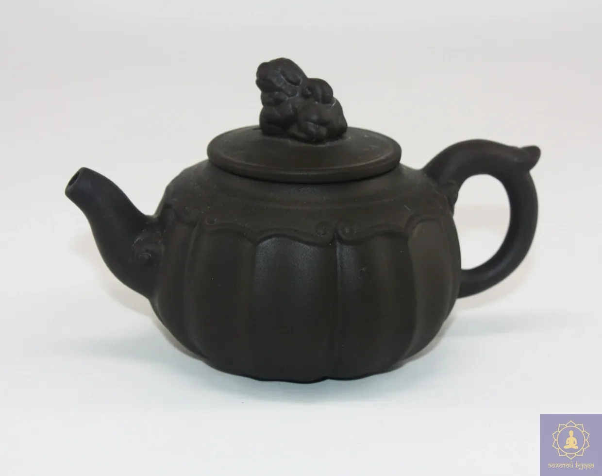 Чайник для церемонии черный (глина)