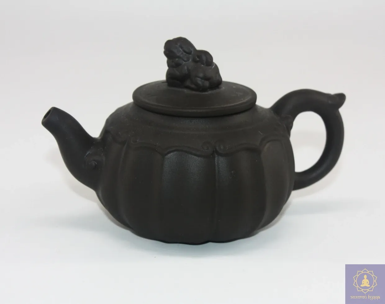 Чайник для церемонії чорний (глина)
