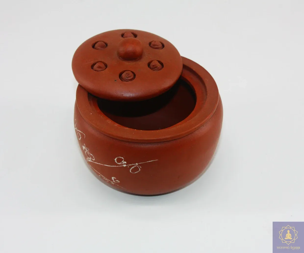 Сосуд для хранения чая. Лотос.