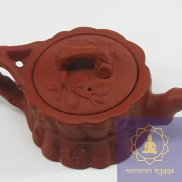 Чайник церемониальный - пенек (глина)