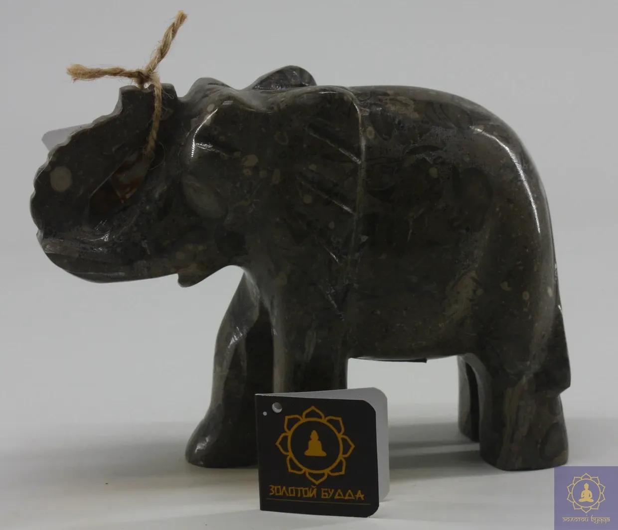 Слон (мармур чорний)