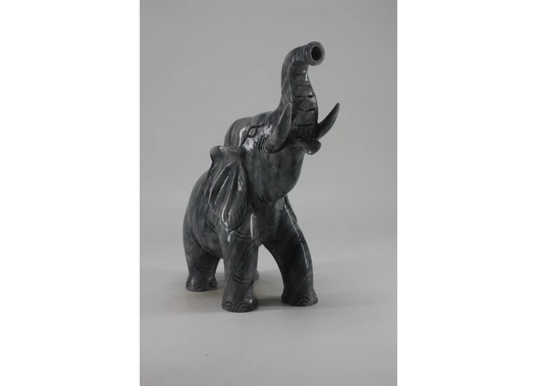 Слон (мрамор черный)