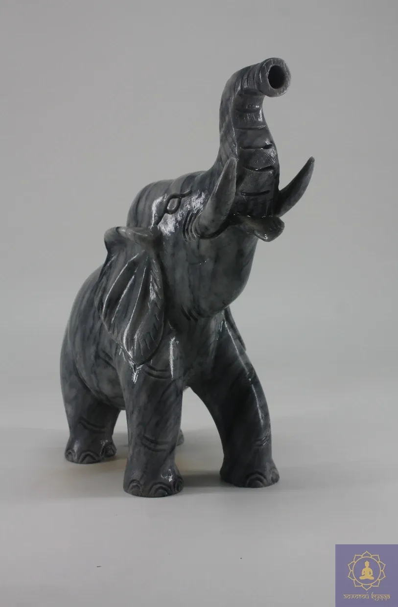 Слон (мармур чорний)