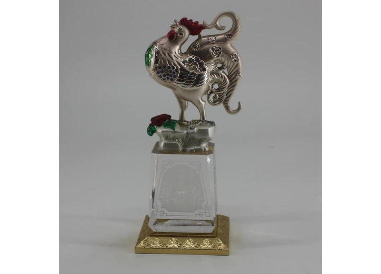 Петух (металл с позолотой)