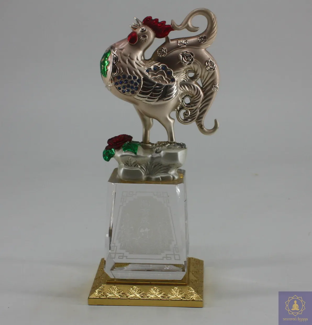 Петух (металл с позолотой)