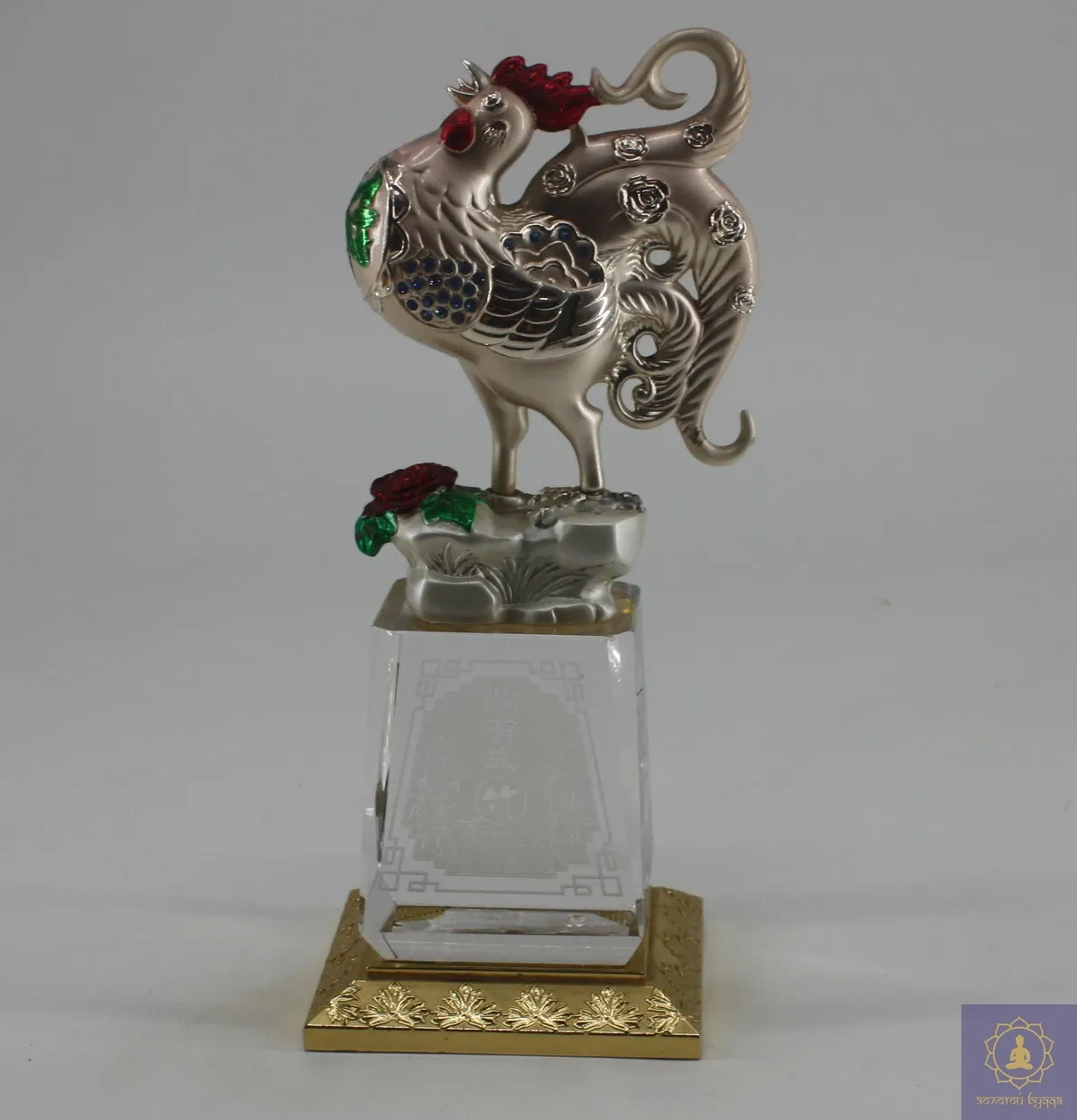 Петух (металл с позолотой)