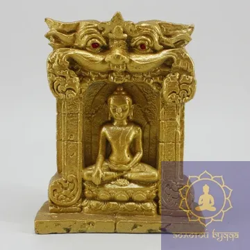 Молитовник з Буддою (гіпс)