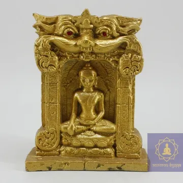 Молитовник з Буддою (гіпс)