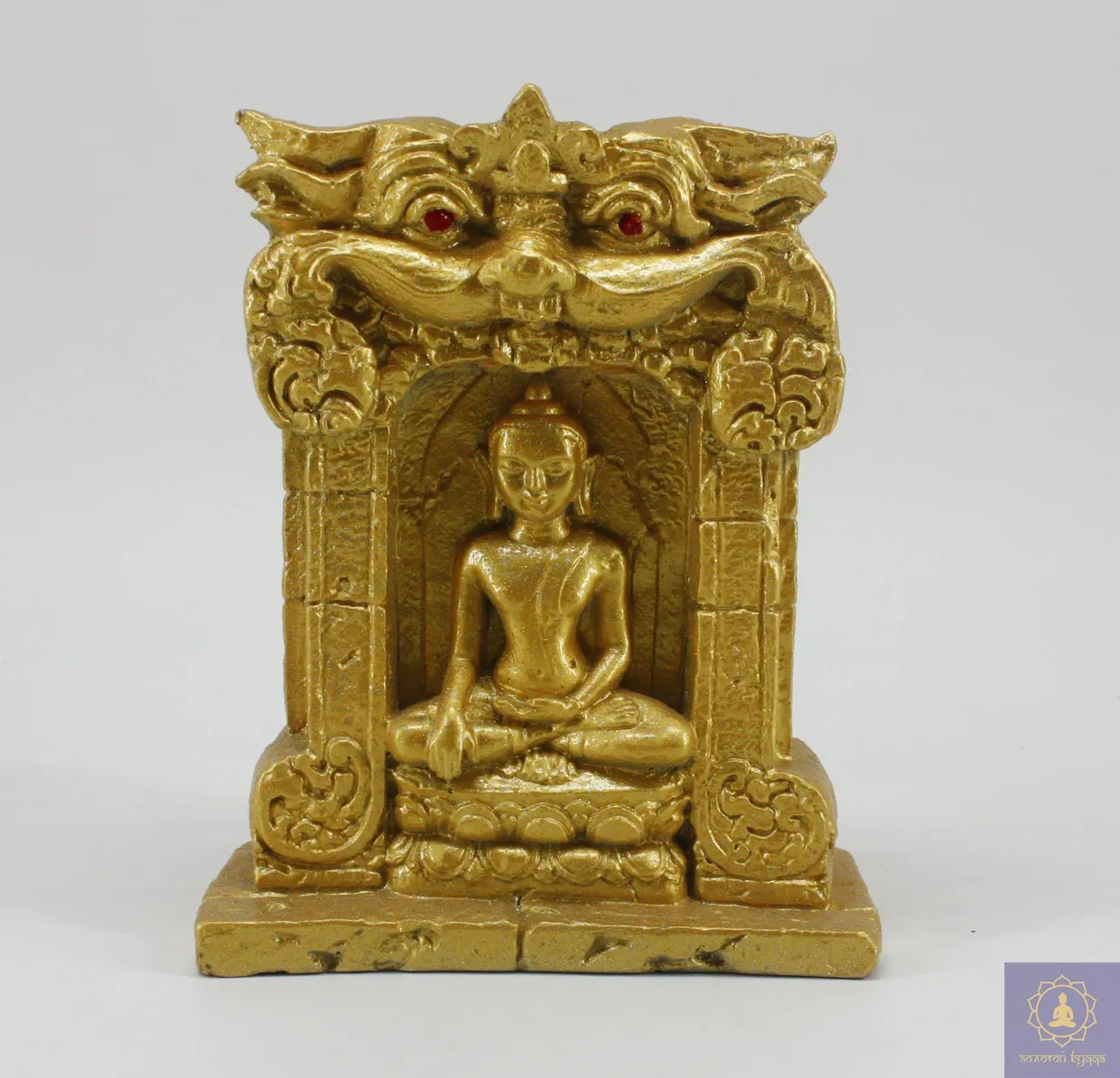 Молитовник з Буддою (гіпс)