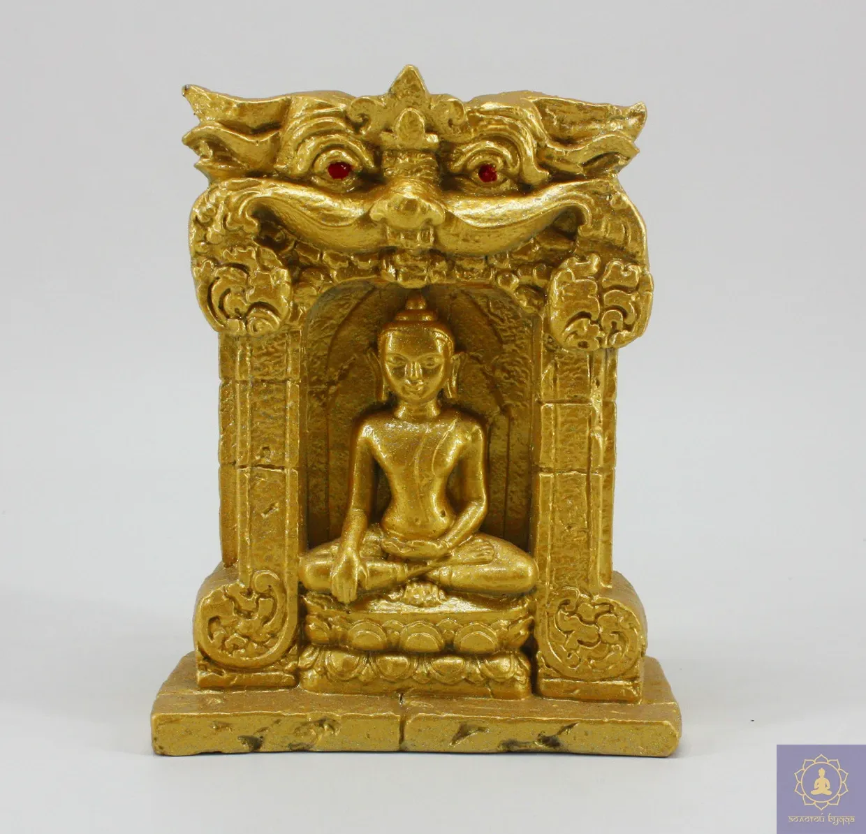 Молитовник з Буддою (гіпс)