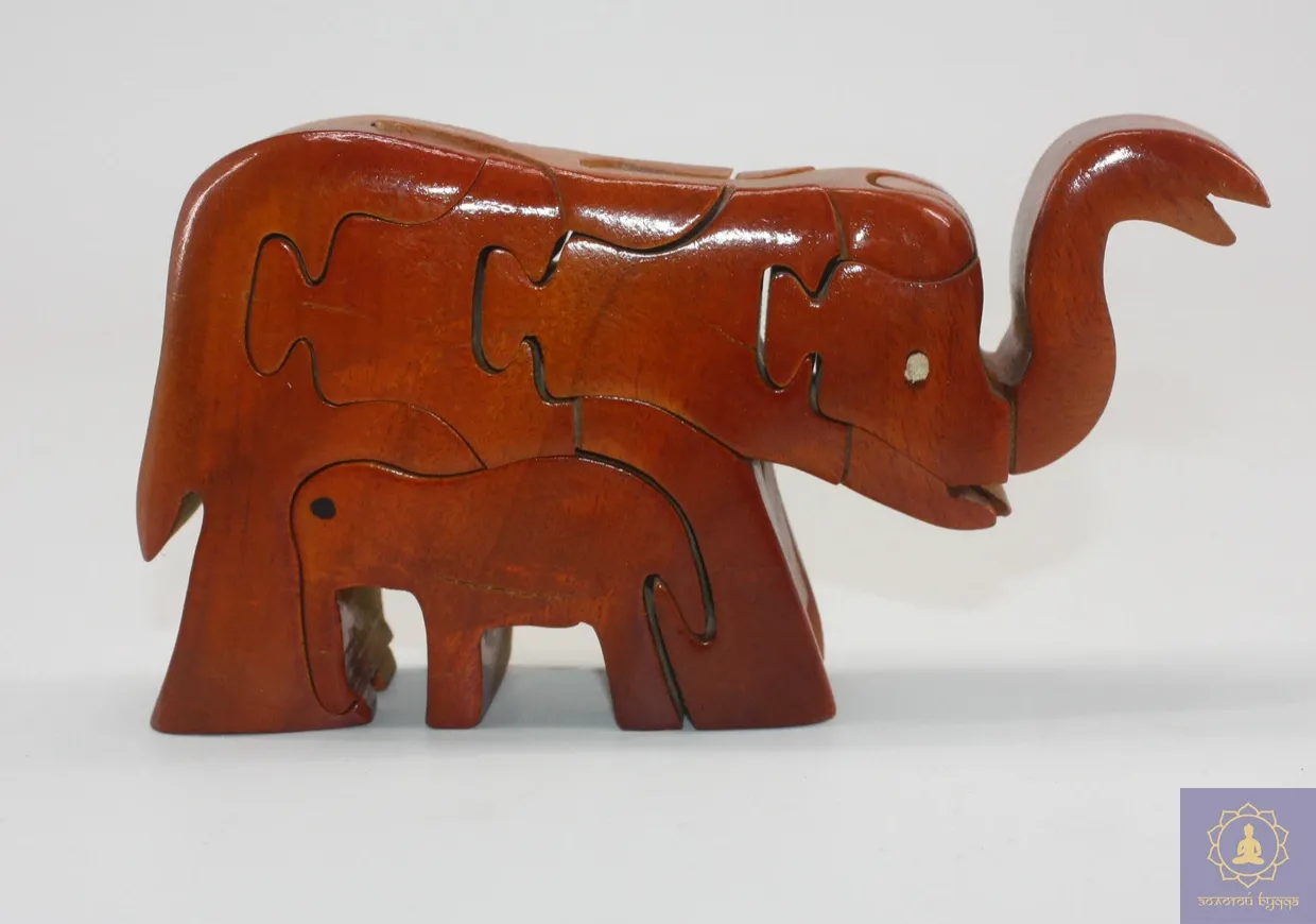 Слон игрушка (головоломка)