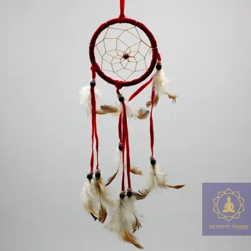 Ловець снів малий (мереживо з каменем)