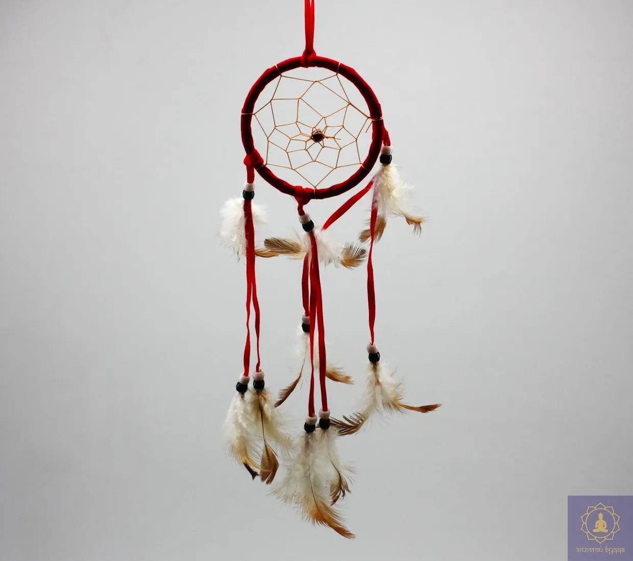 Ловець снів малий (мереживо з каменем)