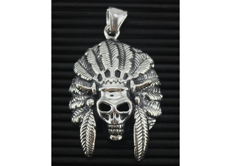 Череп индейца (амулет)