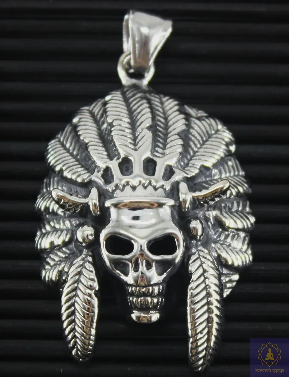 Череп індіанця (амулет)