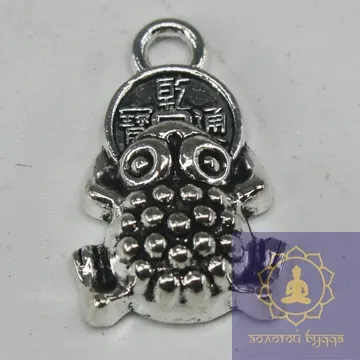 Жаба з монеткою (символ багатства)