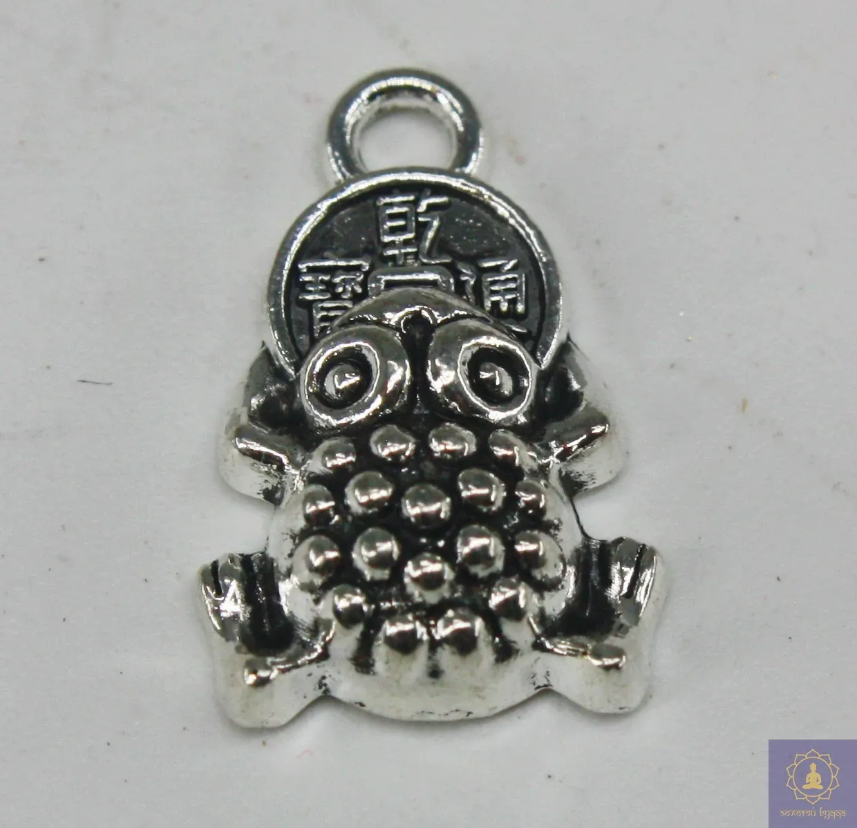 Жаба з монеткою (символ багатства)