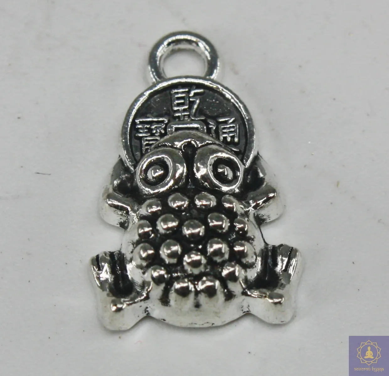 Жаба з монеткою (символ багатства)