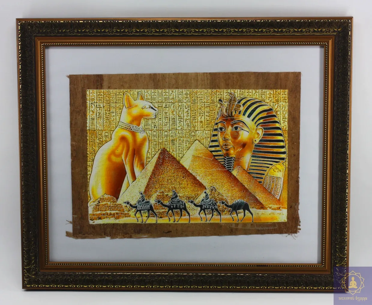 Картина піраміди Єгипту (папірус)