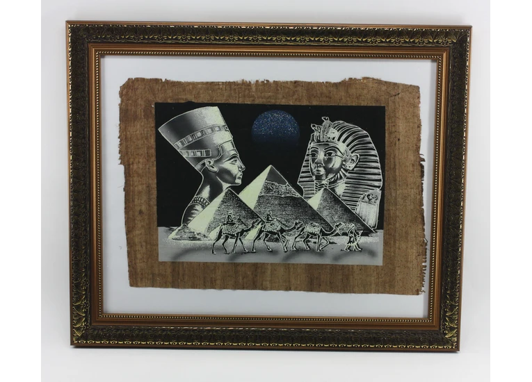 Картина ночной Египет (папирус)