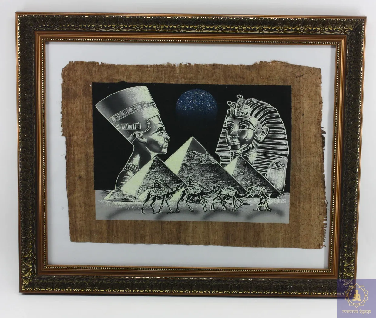 Картина ночной Египет (папирус)