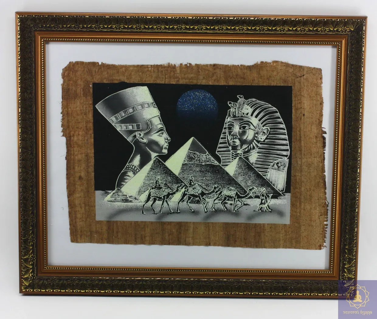 Картина ночной Египет (папирус)