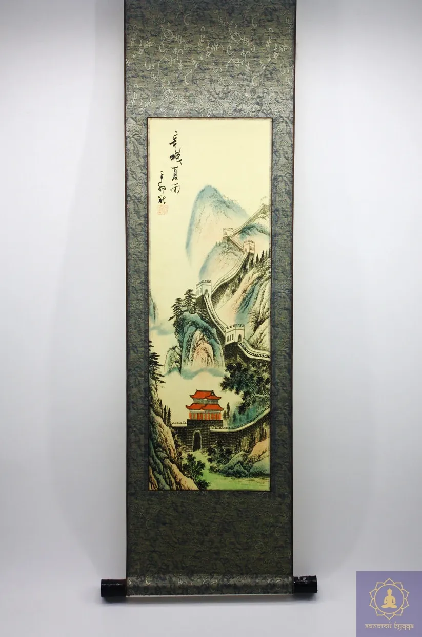 Гобелен - дом в горах (рисовая бумага)