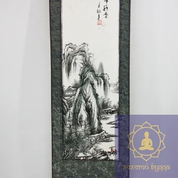 Гобелен - пейзаж горный (рисовая бумага)