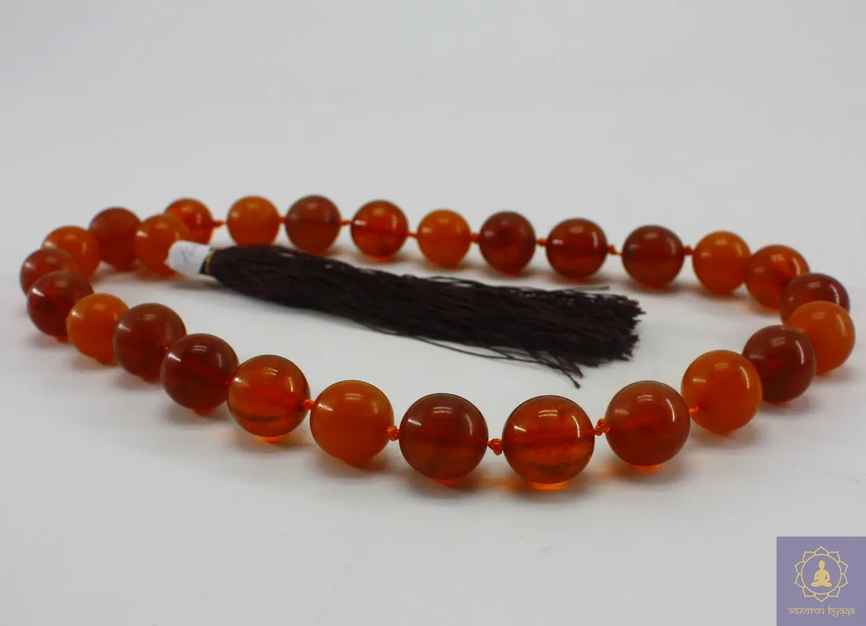 Чотки молитовні (янтар)