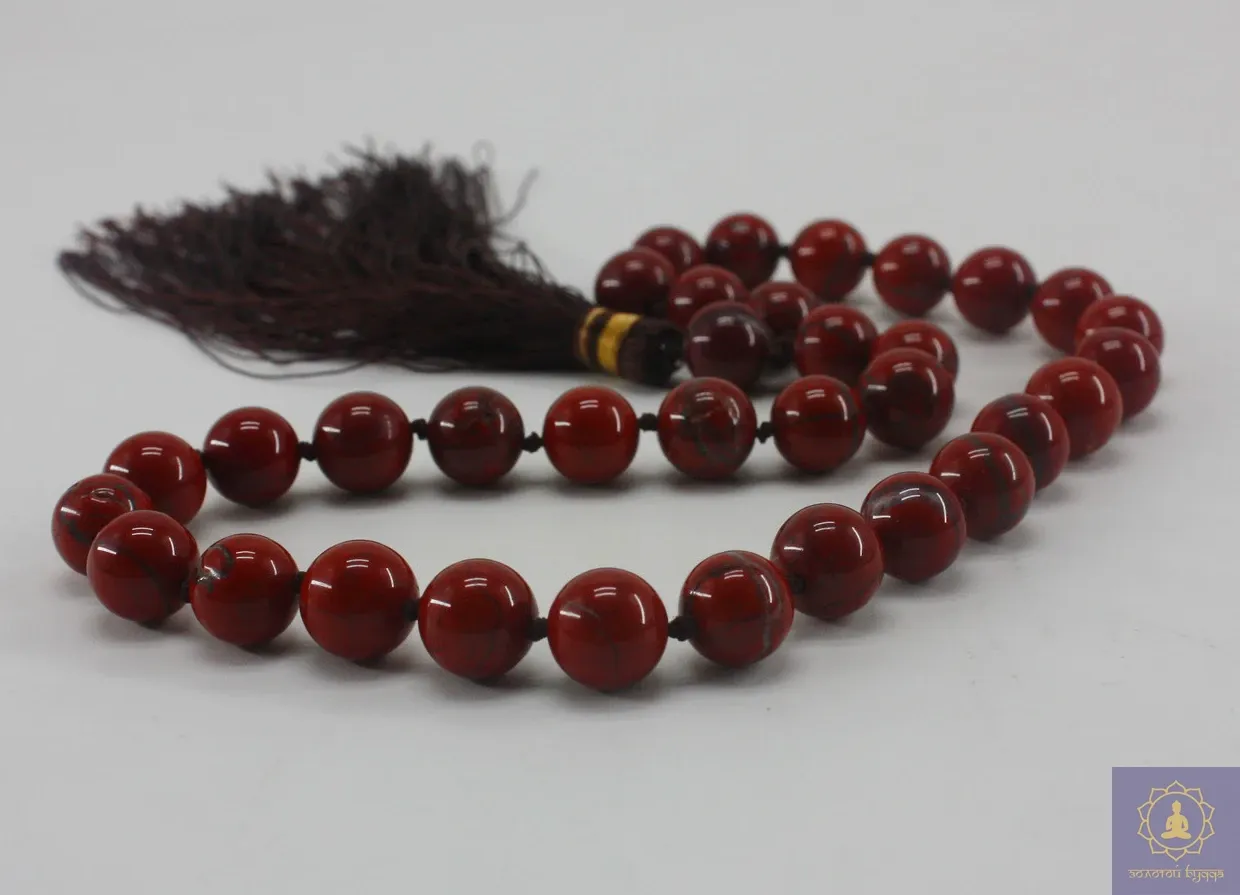 Чотки молитовні (яшма)