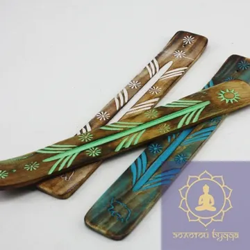 Подставка для арома палочек - лыжа (дерево)