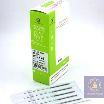 Голки Zhongyan Taihe для акупунктури та рефлексотерапії 0,3*40 мм 100 голок