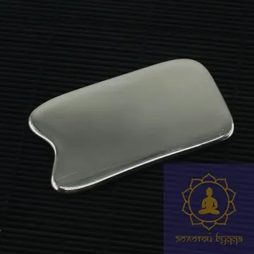 Скребок Гуаша прямоугольный, сталь