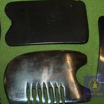 Шкребок Гуаша кістка — ріг буйвола 4 шт.
