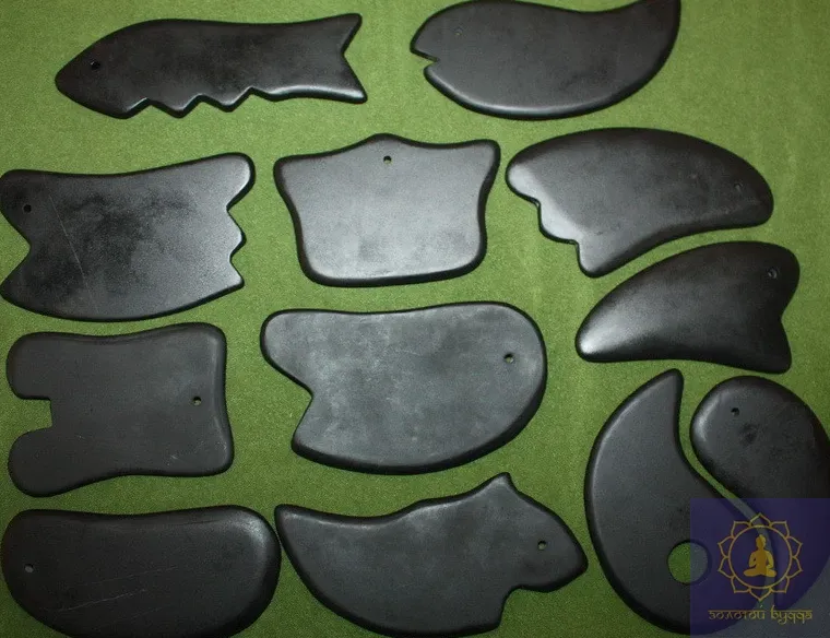 Набор скребков Гуаша 12 шт.