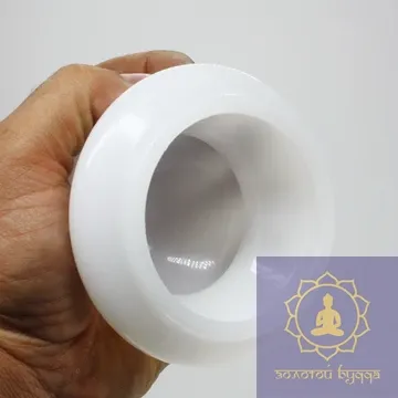 Банка силиконовая для вакуумного массажа белая