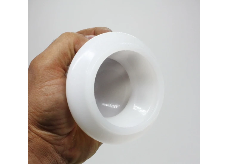 Банка силиконовая для вакуумного массажа белая