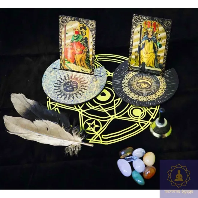НАБІР З КАРТАМИ ТАРО GOLD FOIL TAROT