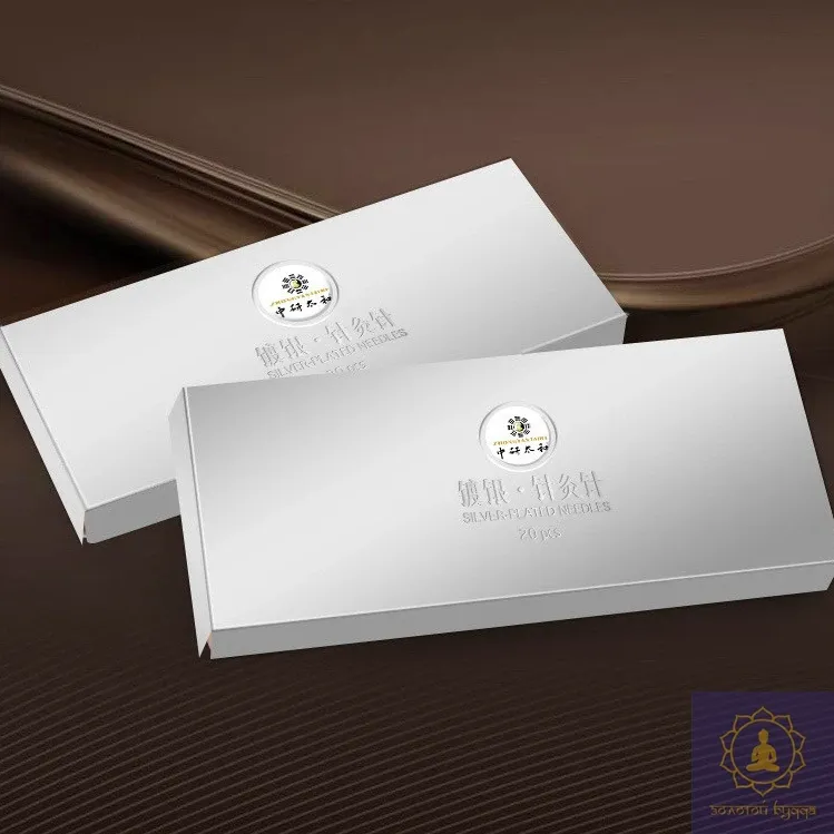 Иглы для акупунктуры и рефлексотерапии Посеребренные 0,30х75 мм, 20 игл