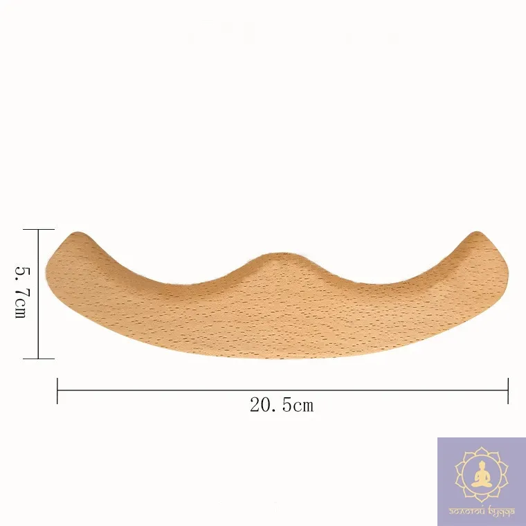 Массажер скребок летучая Мышь, Бук.